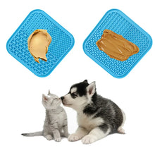 Mat for Pet Dogs Cats Slow Food Bowls with Suction Cup Feeding Food Bowl Silicone Dog Lick Pad Dog Slow Feeders Treat Dispensing