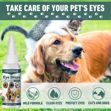 10ml Pet Dog Cats Eye Drops Puppy Care Eye Cleaning Remover Eyes Tear Liquid Health Care Eye Grooming Drops Pets Dog Stain W1H4