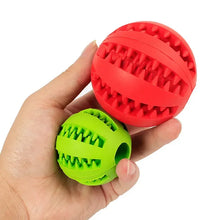 Soft Dog Toys Interactive Elastic Ball Food Super Tough Rubber Ball Supplies Pet Products Home Garden