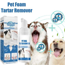 Pet Tartar Remover Pet Tooth Cleaning Foam Oral Cleanser For Dogs Cats Dental Care Foam Freshen Breath Foam For Pets Cats Dogs