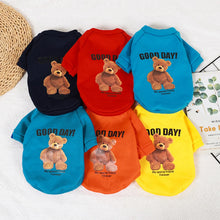 Cartoon Bear Dog Hoodies Lovely Pet Dogs Clothes For Small Medium Dogs Autumn Winter Puppy Sweatshirt Chihuahua Teddy T Shirt