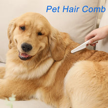 Dog Grooming Flea Comb Pet Care Comb Cat Hair Brush Flea Removal Massage Comb Pet Grooming Chip Flea Hair Stainless Steel Comb